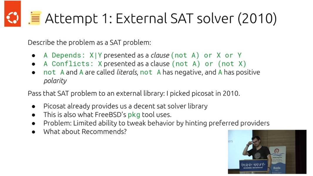 How the math works in picosat.