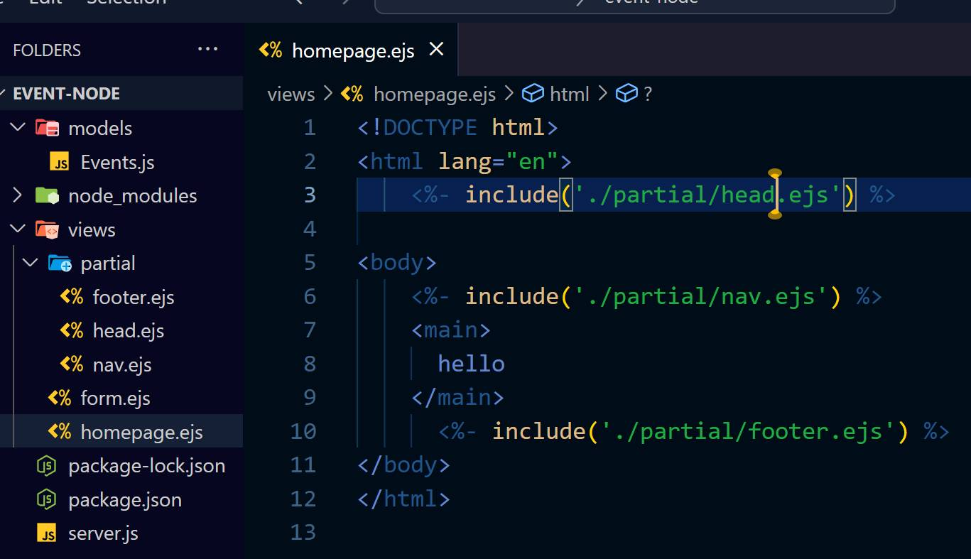 Include ()