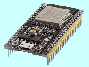 Figure 2: The ESP32 mini-board supports Bluetooth and Wi-Fi communication.