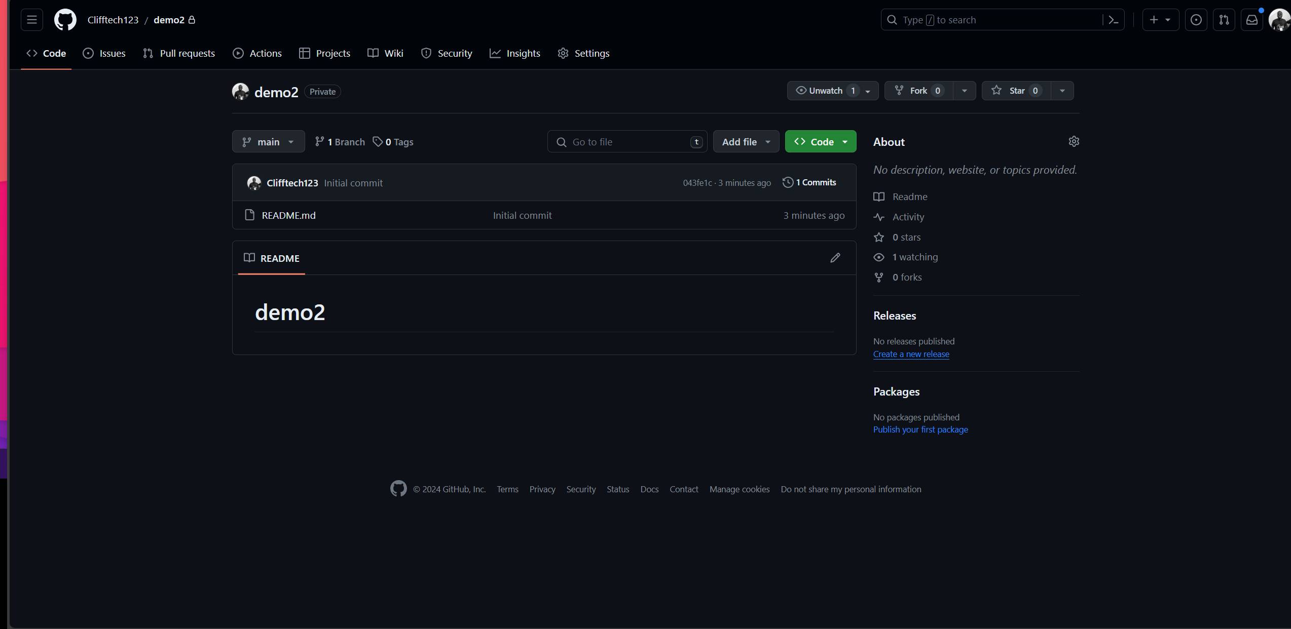 github-new-repo
